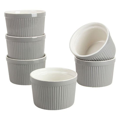  10 Strawberry Street Roma 6-pc. 10 Oz. Stoneware Ramekin Set