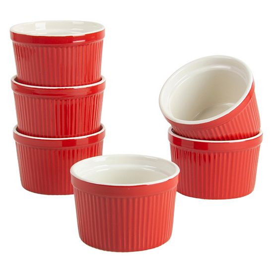  10 Strawberry Street Roma 6-pc. 10 Oz. Stoneware Ramekin Set