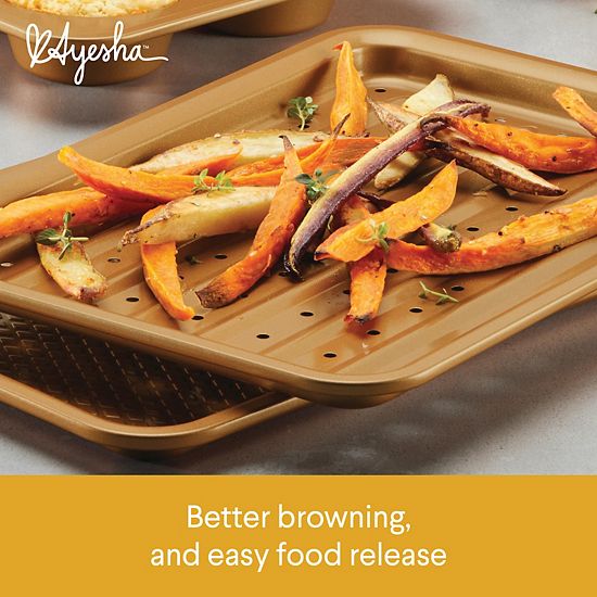  Ayesha Curry Bakeware 4-pc. Toaster Oven Baking Pan Set