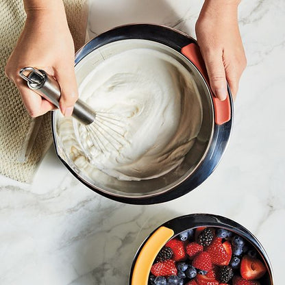  Ayesha Curry Pantryware 3-pc. Stainless Steel Nesting Mixing Bowl Set