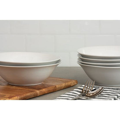  10 Strawberry Street Simply White 6-pc. Cereal Bowl Set