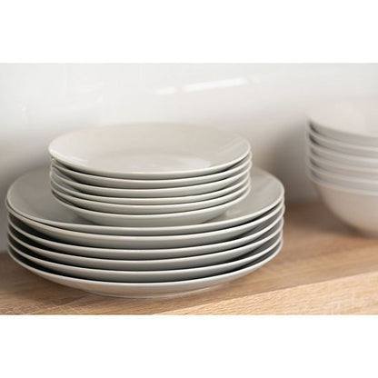  10 Strawberry Street Simply White 6-pc. Coupe Salad Plate Set