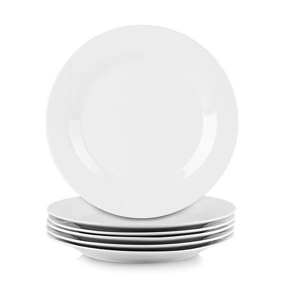  10 Strawberry Street Simply White 6-pc. Dinner Plate Set