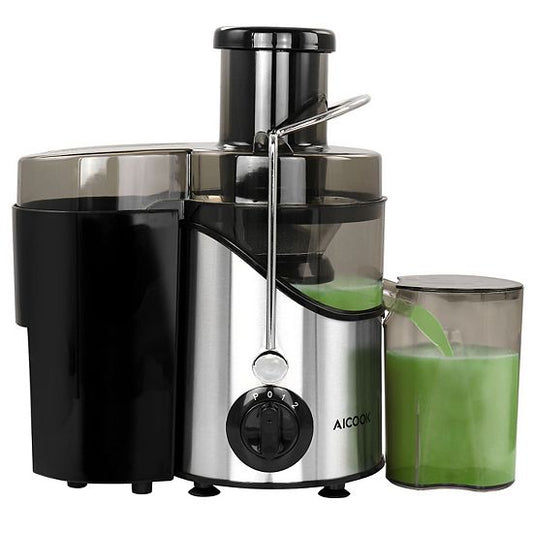  AICOOK Centrifugal Self Cleaning Juicer And Juice Extractor In Silver