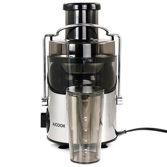  AICOOK Centrifugal Self Cleaning Juicer And Juice Extractor In Silver