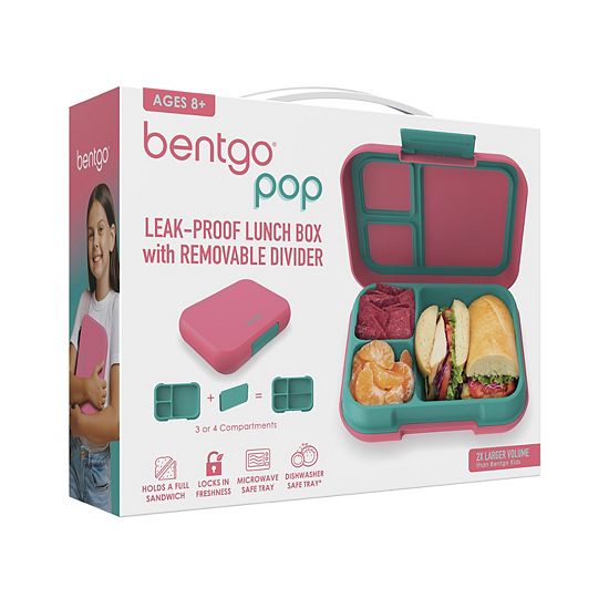  Bentgo Pop Leak-Proof Lunch Box With Removable Divider