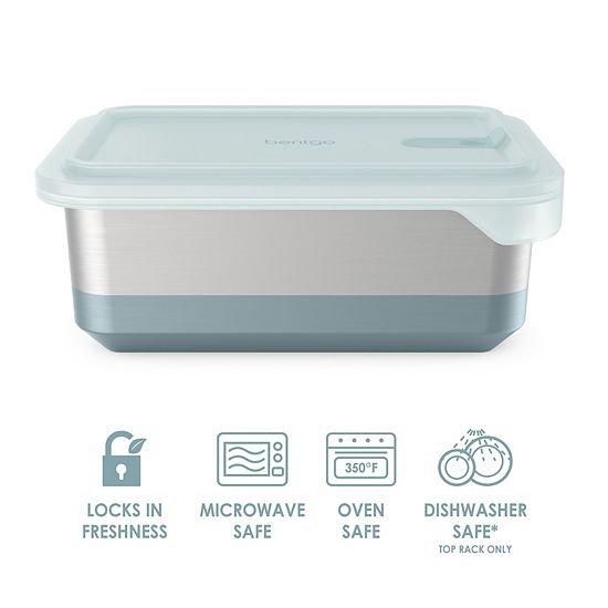  Bentgo Microsteel Heat & Eat Family-Size Food Container
