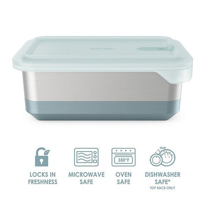  Bentgo Microsteel Heat & Eat Family-Size Food Container