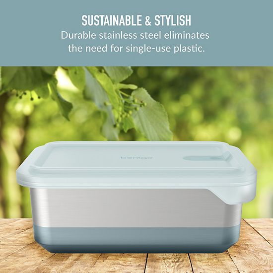  Bentgo Microsteel Heat & Eat Family-Size Food Container