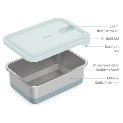  Bentgo Microsteel Heat & Eat Family-Size Food Container