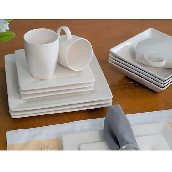  10 Strawberry Street Nova Square 16-pc. Dinnerware Set