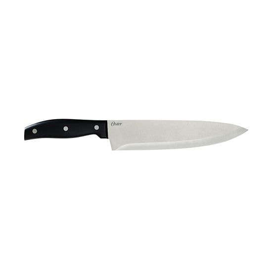  Oster Cocina Granger 14 Piece Stainless Steel Cutlery Set With Black Handles And Wooden Block