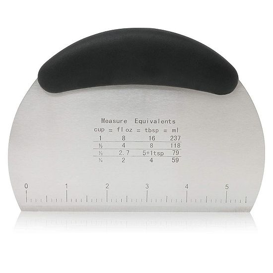  Zulay Kitchen Multi-purpose Bench Scraper & Chopper