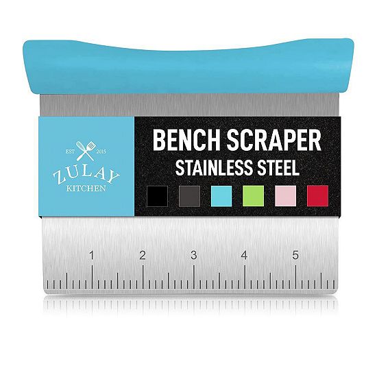  Zulay Kitchen Multi-purpose Bench Scraper & Chopper
