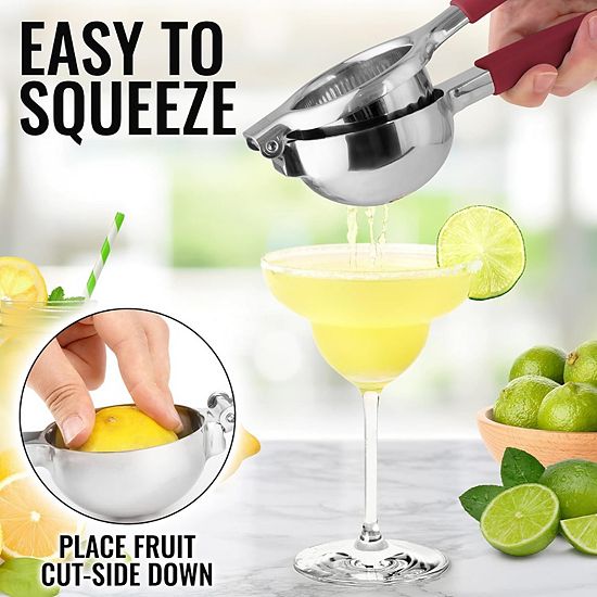  Zulay Kitchen Heavy Duty Stainless Steel Lemon Squeezer
