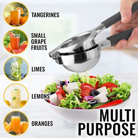  Zulay Kitchen Heavy Duty Stainless Steel Lemon Squeezer