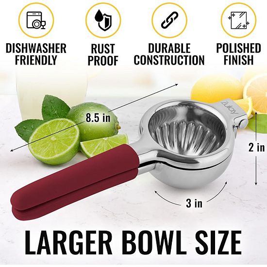  Zulay Kitchen Heavy Duty Stainless Steel Lemon Squeezer