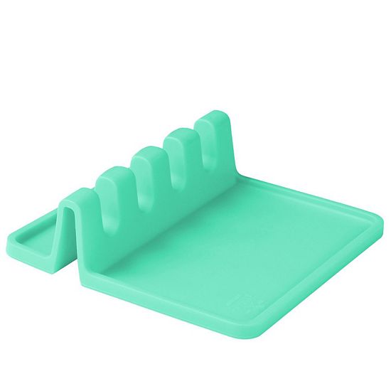  Zulay Kitchen Silicone Utensil Rest With Drip Pad For Multiple Utensils