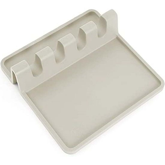  Zulay Kitchen Silicone Utensil Rest With Drip Pad For Multiple Utensils