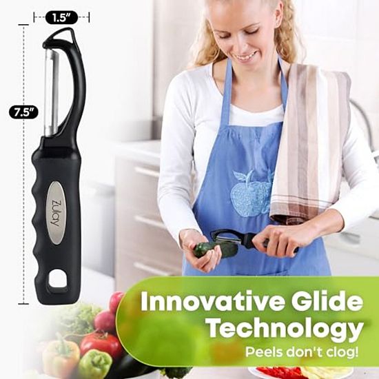  Zulay Kitchen Premium Swivel Vegetable Peeler