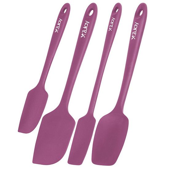  Zulay Kitchen 4pcs Silicone Spatula Set