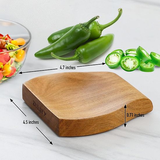  Zulay Kitchen Wood Spoon Rest For Kitchen