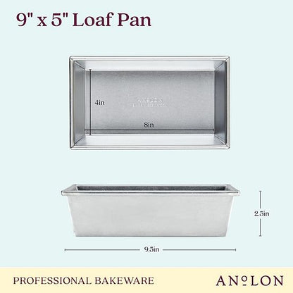  Anolon Pro-Bake Bakeware Aluminized Steel Loaf Pan