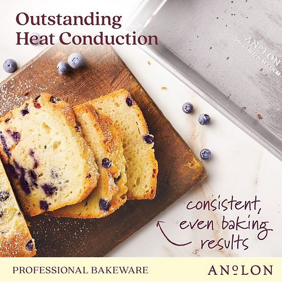  Anolon Pro-Bake Bakeware Aluminized Steel Loaf Pan