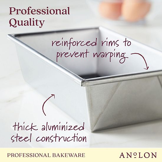  Anolon Pro-Bake Bakeware Aluminized Steel Loaf Pan