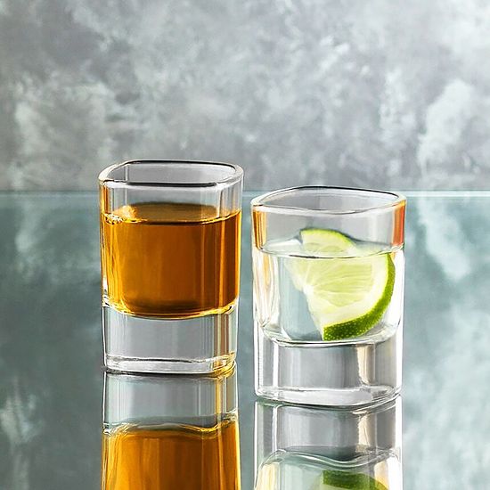  JoyJolt City 12-pc. Heavy-Base Shot Glass Set