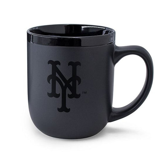  WinCraft New York Mets 17oz. Black Tonal Mug