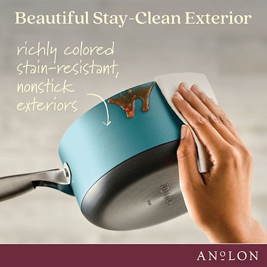  Anolon Achieve 2-qt. Hard-Anodized Nonstick Sauce Pan With Lid