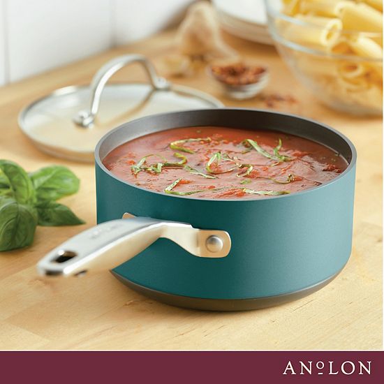  Anolon Achieve 2-qt. Hard-Anodized Nonstick Sauce Pan With Lid
