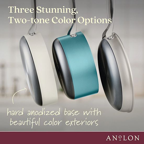  Anolon Achieve 3-qt. Hard-Anodized Nonstick Sauté Pan With Lid