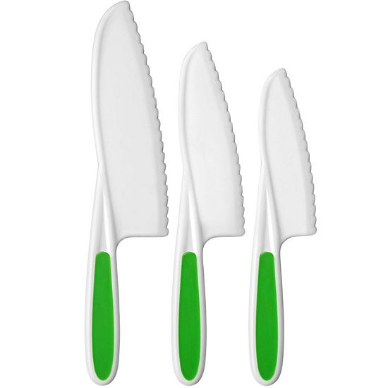  Zulay Kitchen 3-Piece Kids Knife Set For Real Cooking & Baking