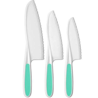  Zulay Kitchen 3-Piece Kids Knife Set For Real Cooking & Baking