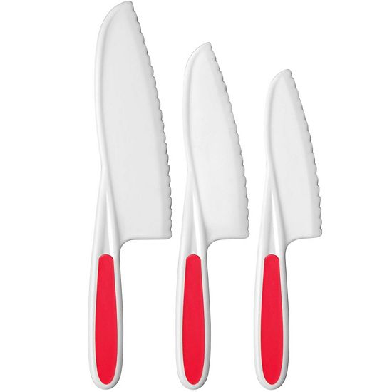  Zulay Kitchen 3-Piece Kids Knife Set For Real Cooking & Baking