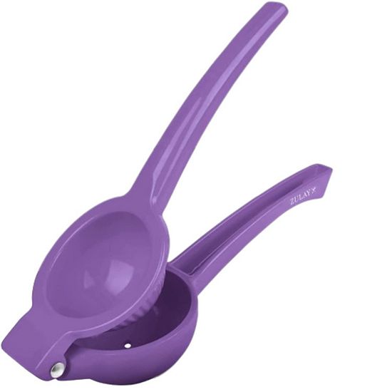  Zulay Kitchen Premium Quality Metal Manual Press Lemon Squeezer