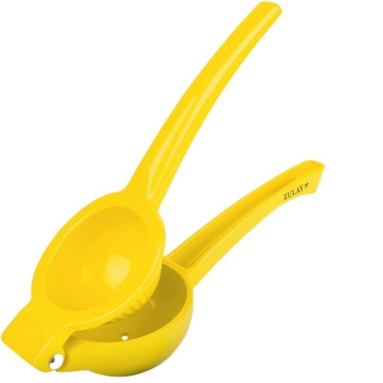  Zulay Kitchen Premium Quality Metal Manual Press Lemon Squeezer