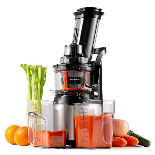  Ventray 408 Slow Speed Press Masticating Juicer, Compact Cold Press Juice Extractor, BPA-Free