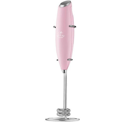  Zulay Kitchen High Powered Double Whisk Milk Frother Handheld Mixer With Improved Motor