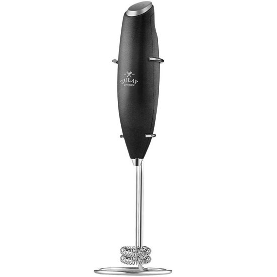  Zulay Kitchen High Powered Double Whisk Milk Frother Handheld Mixer With Improved Motor