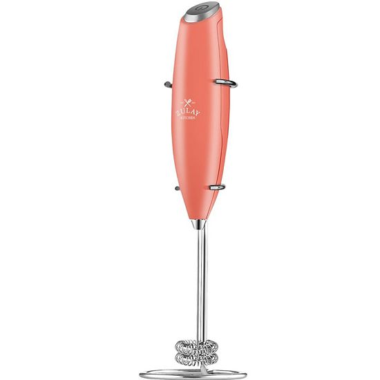  Zulay Kitchen High Powered Double Whisk Milk Frother Handheld Mixer With Improved Motor