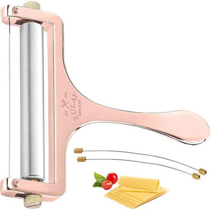  Zulay Kitchen Cheese Slicer With Adjustable Thickness