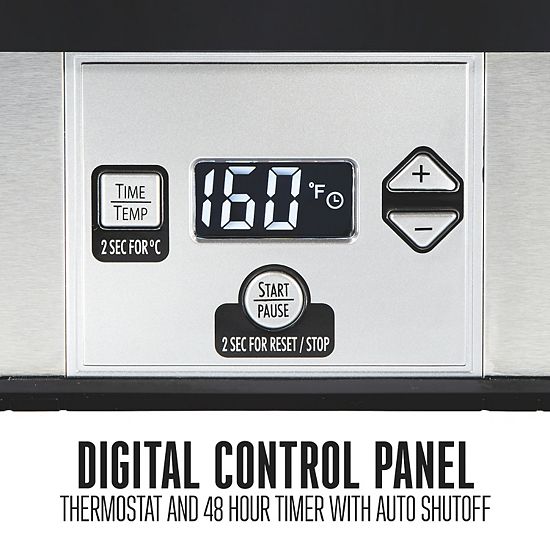  Weston 6-Tray Digital Food Dehydrator Plus