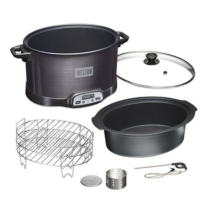 Weston 2-in-1 Indoor Smoker & Slow Cooker