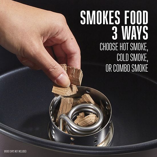  Weston 2-in-1 Indoor Smoker & Slow Cooker