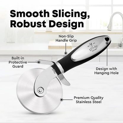  Zulay Kitchen Large Pizza Cutter Wheel