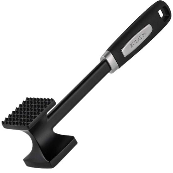  Zulay Kitchen Meat Tenderizer Hammer - 10 Inch