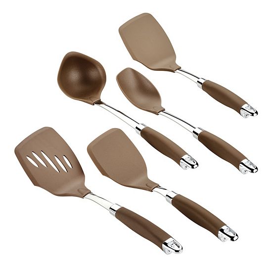  Anolon SureGrip Nonstick Kitchen Utensils 5-Piece Set
